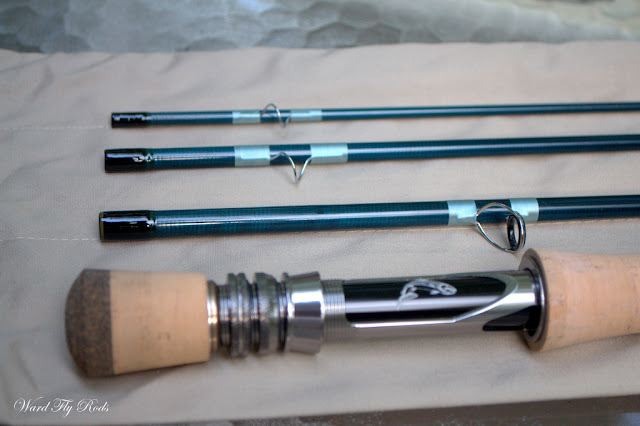 rod fly build 6wt im8 wraps complete