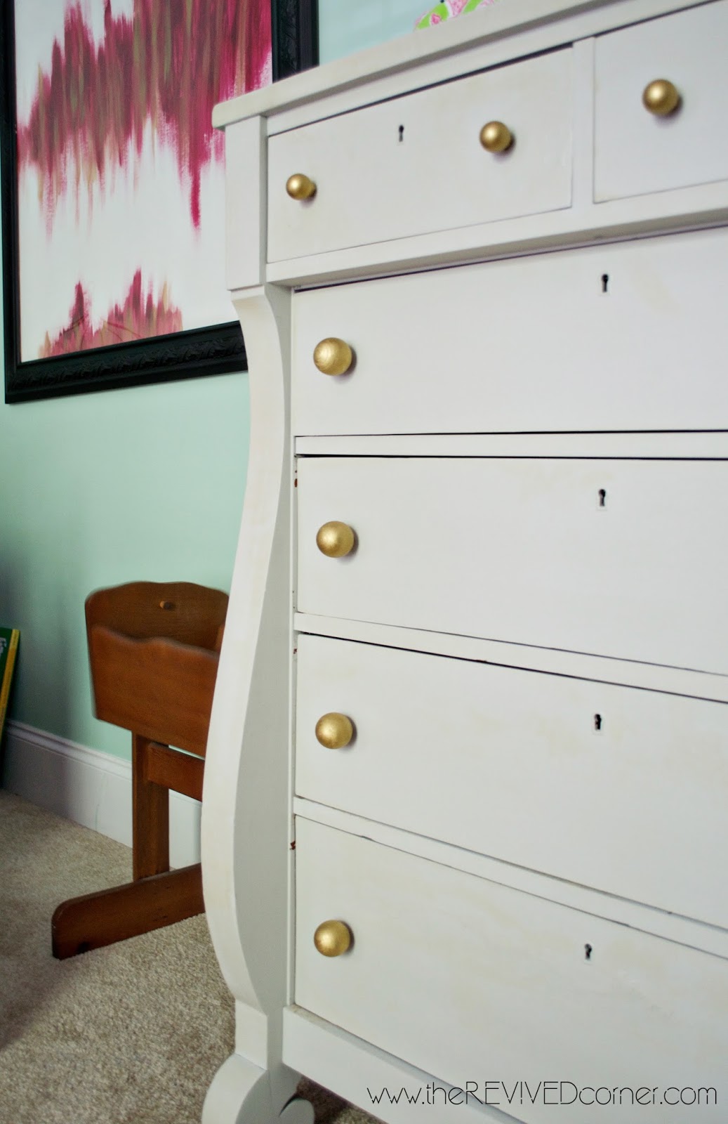 Diy Gold Round Knobs The Revived Corner