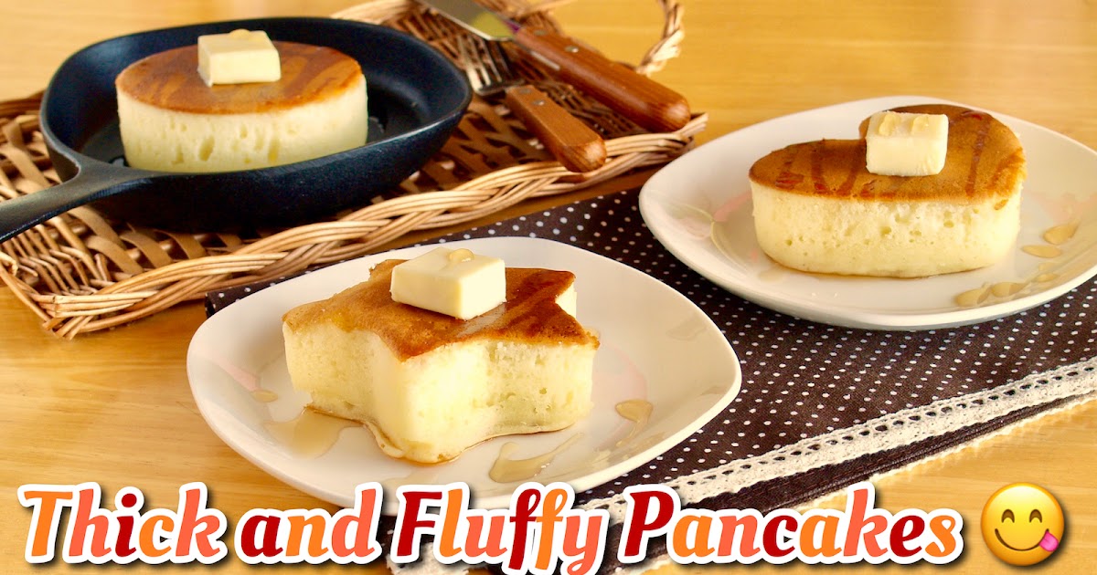The Trick to NoFail Thick and Fluffy Japanese Pancakes (NO EGG