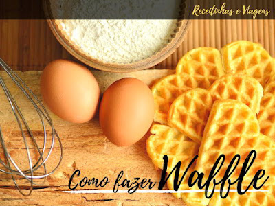 waffle receita