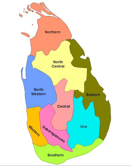 Provinces And Districts In Sri Lanka provinces-and-districts-in-sri-lanka