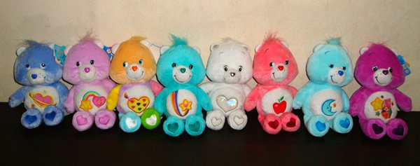 care bears plush collection