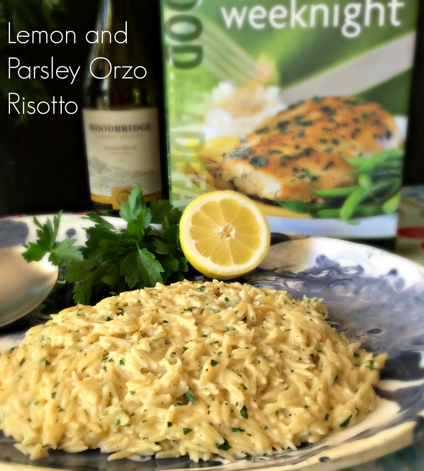 Lemon and Parsley Orzo Risotto