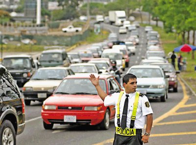 Multas de la ley de Tránsito en Costa Rica