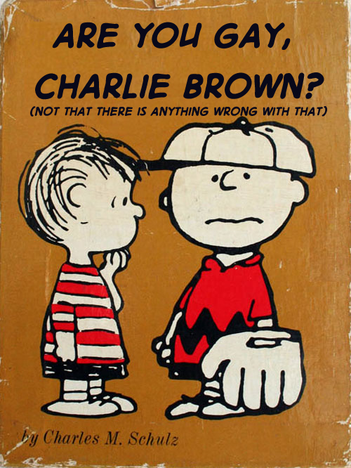 Charlie brown gay cartoon. 