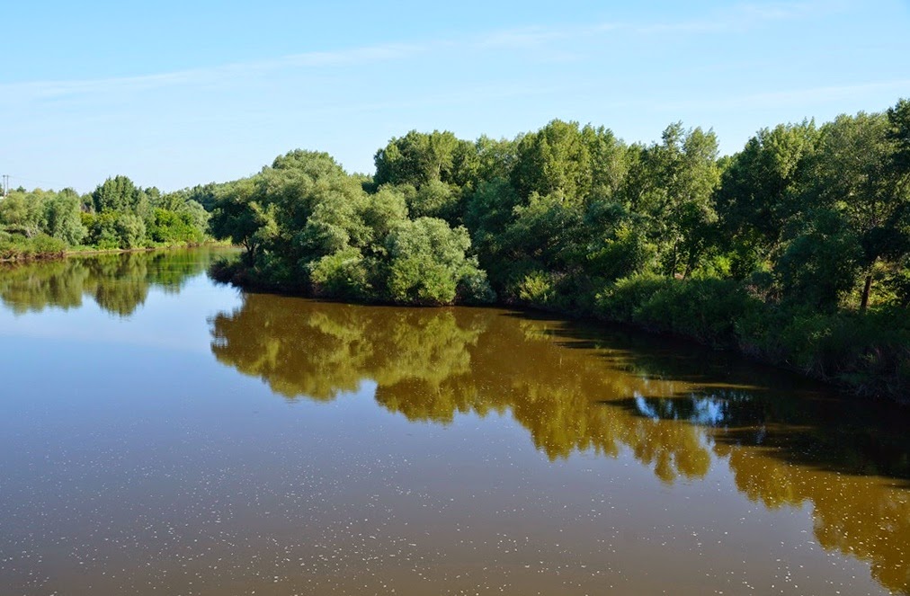 реко в полный рост. река умба мурманской области.