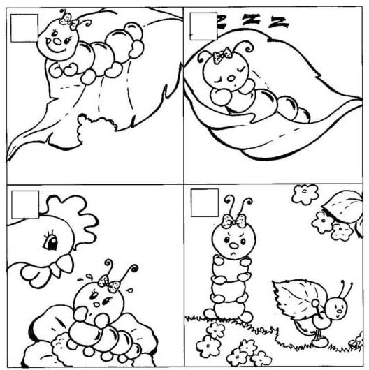 TE CUENTO UN CUENTO Dibujos en forma secuencial, para ordenar y crear cuentos infantiles