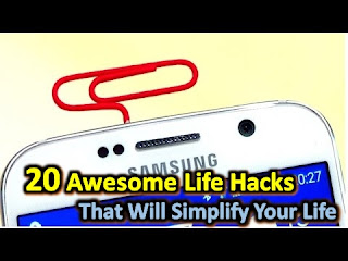 20 Awesome Life Hacks That Will Simplify Your Life, Lifehack Videos, Simple LifeHacks,