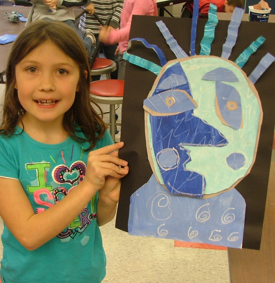 Art with Mrs. Seitz: Picasso Blue Portraits
