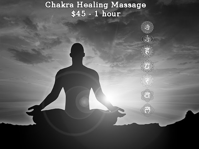 healing therapy chakra massage session