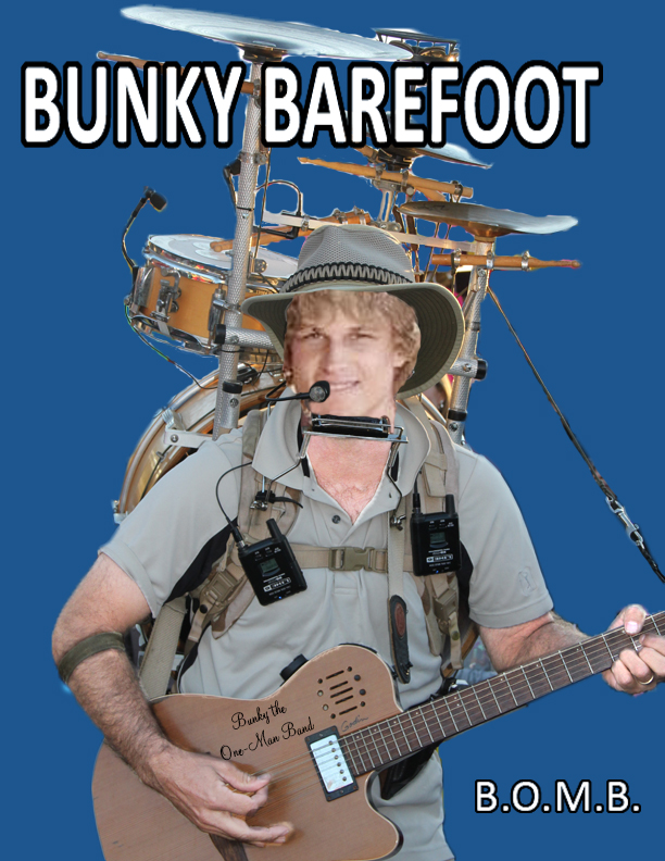 Buddy Wayne's Ideal World Bunky's new "album cover"; Buddy Wayne and