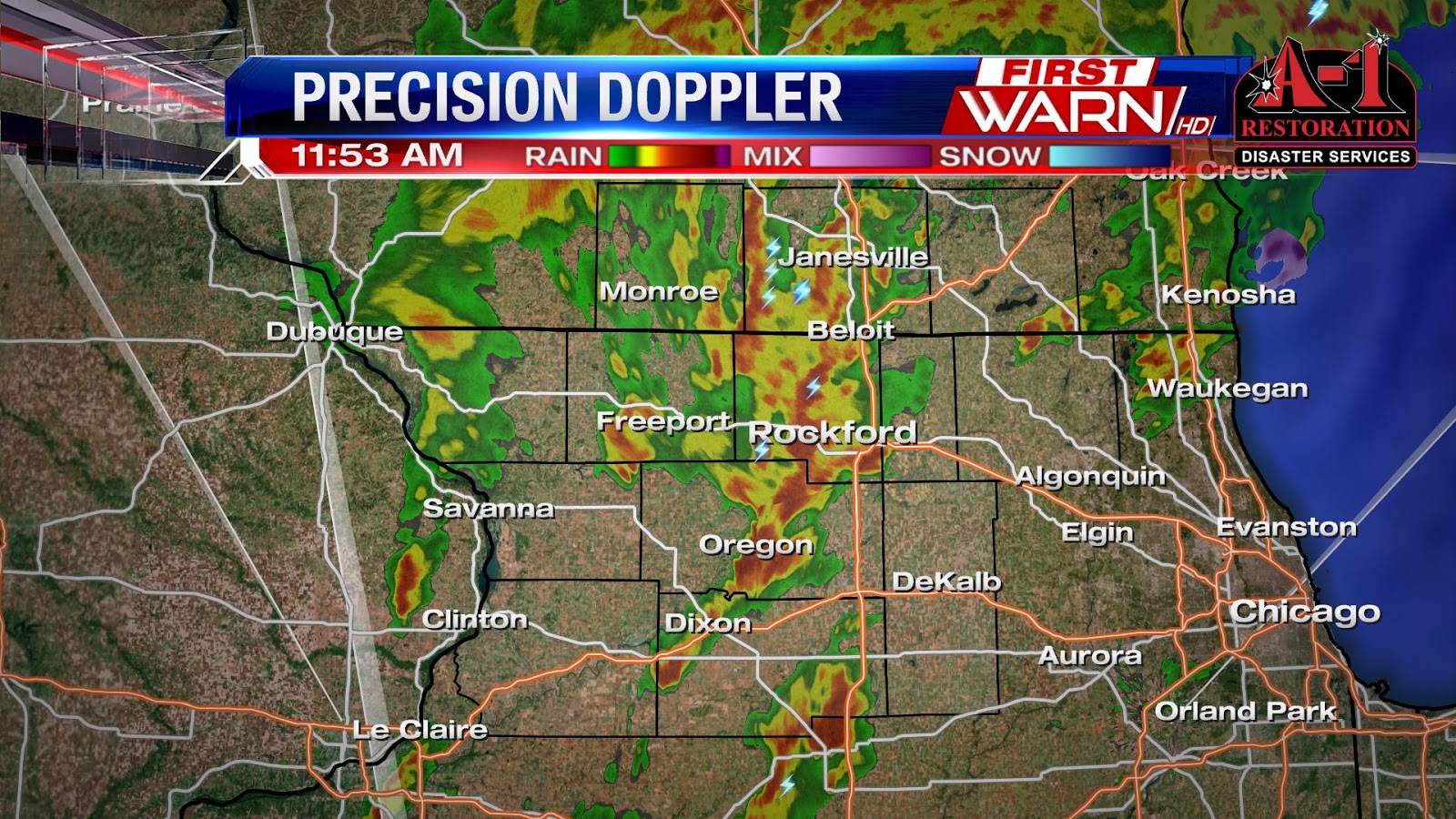 First Warn Weather Team Thursday Storms