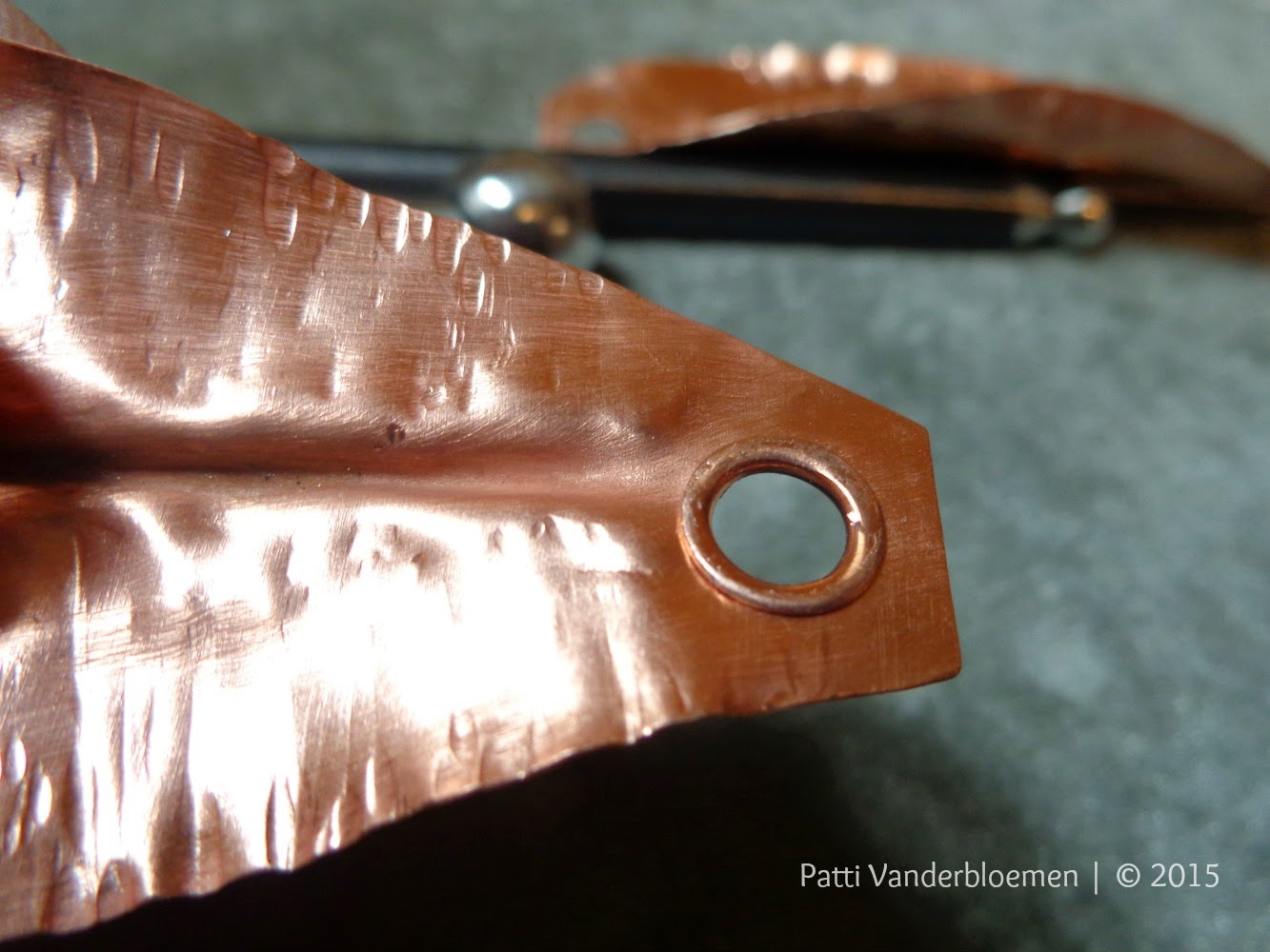 Love My Art Jewelry How I Set a Tube Rivet