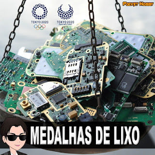 Pocket Hobby - www.pockethobby.com - Medalhas de Lixo - Tokyo 2020 Pocket Hobby - www.pockethobby.com - Medalhas de Lixo Tokyo 2020