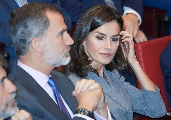 Queen Letizia attended the delivery the Award of the Observatory against Domestic and Gender Violence 2019