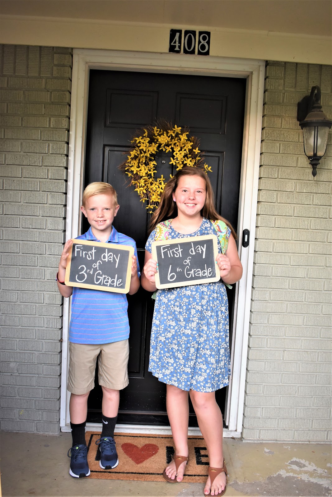 First Day Of School 2018