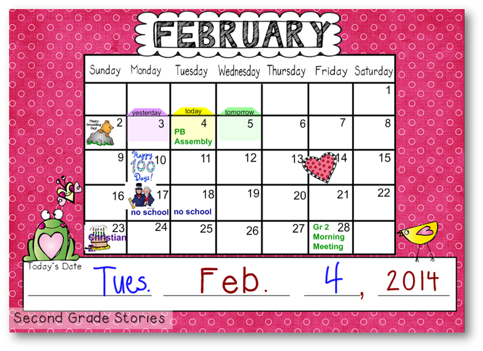 MiniMoments 1 Calendar Capers Second Grade Stories