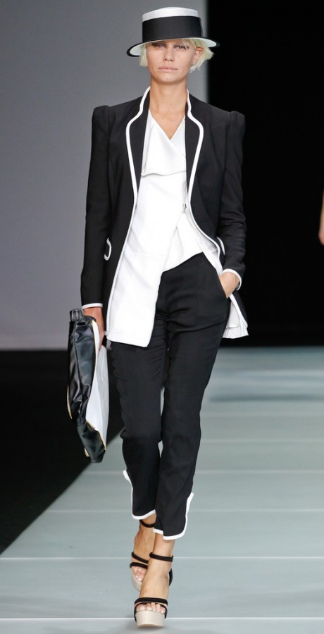 Runway : Emporio Armani Spring-Summer 2012 Show | Cool Chic Style Fashion