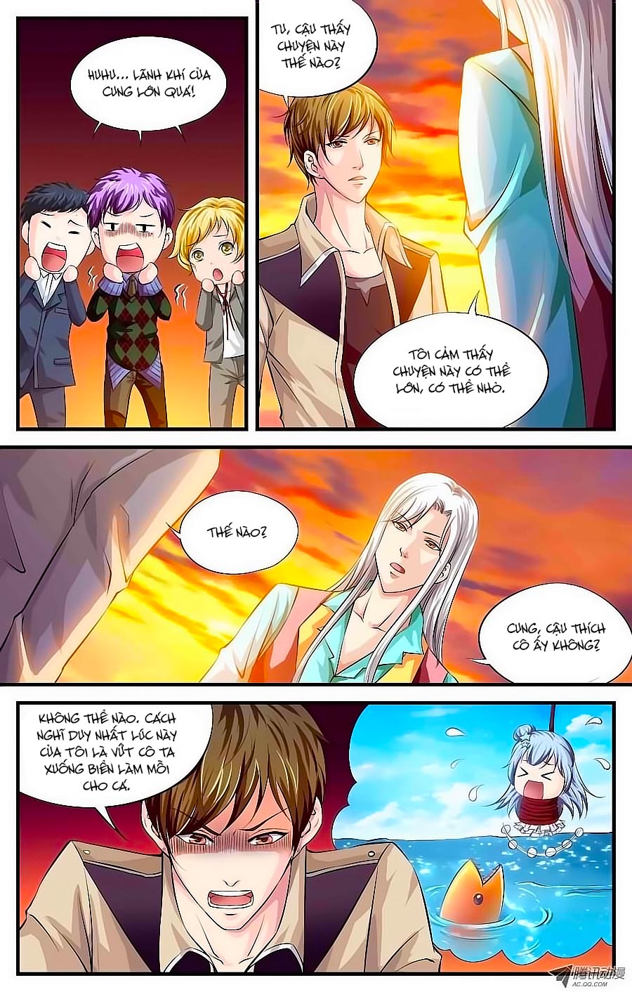 Học Viện Mỹ Nam Số 7 Chap 15 - Next Chap 16