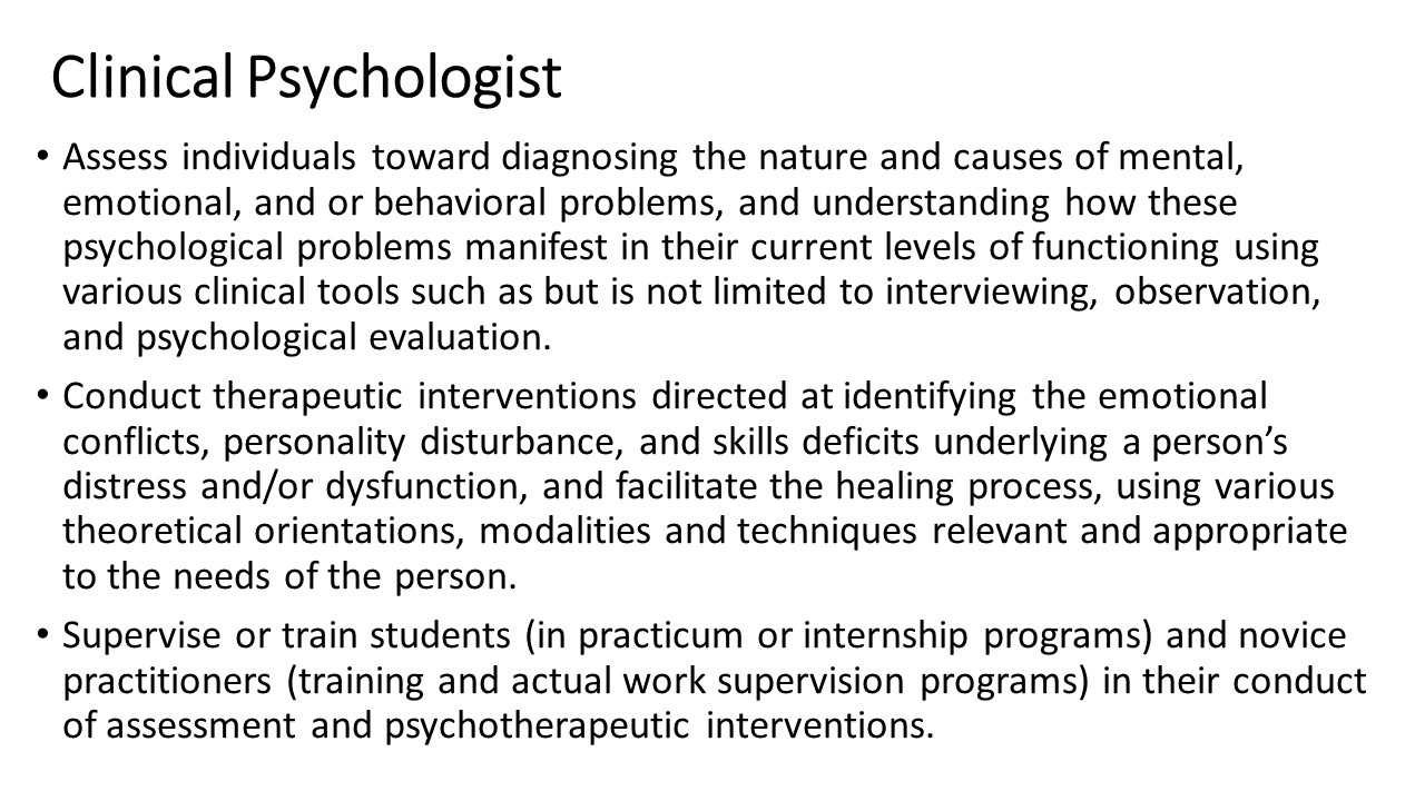 Sito Longges DIFFERENCE BETWEEN PSYCHOMETRICIAN AND PSYCHOLOGIST