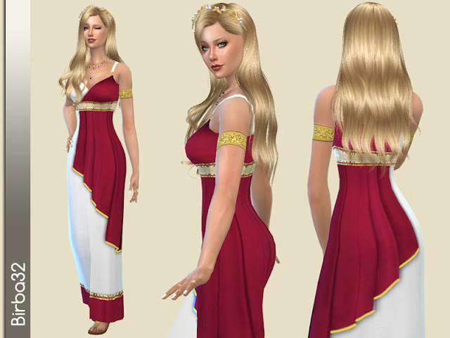 Sims 4 CC's - The Best: Impero dress by Birba32