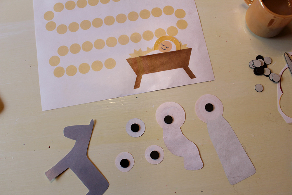 Many Mercies Nativity Fast Calendar (40 Day Advent) Printable (with