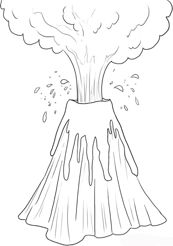 Coloring Pages Of Volcanoes Best Coloring Pages Collections Coloring Pages Of Volcanoes Best Coloring Pages Collections
