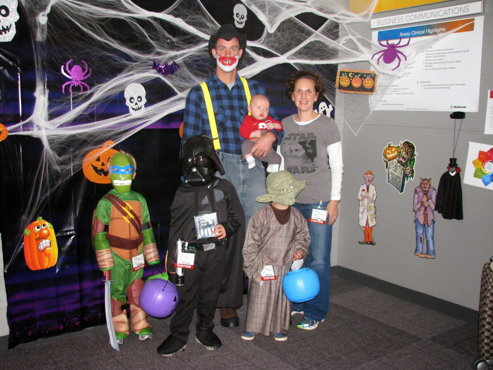 Enjoy the Ride with the Carrithers Family Halloween at the Office and