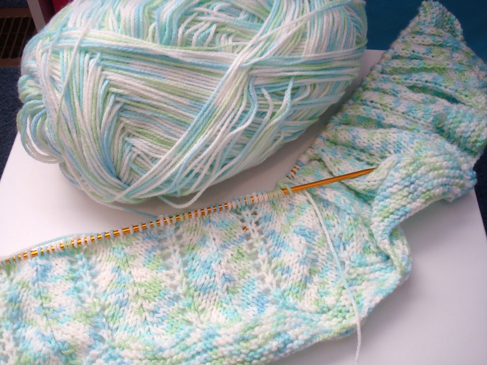 Adrialys Handmade Creations: Works In Progress: Knit Baby ...