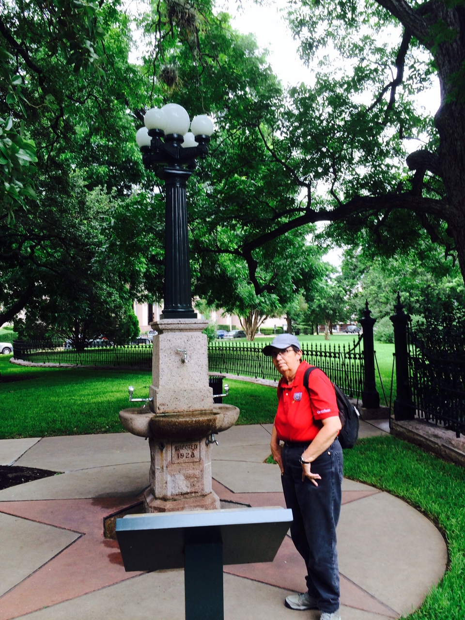 Austin, Texas Daily Photo Historic water fountain