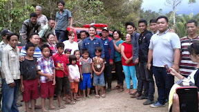 Peletakan Batu Dasar GMIBM "Totabi" Kolingangaan bersama Wakil Bupati Bolmong