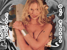 Carola Del Bianco Semi Nude Wallpaper