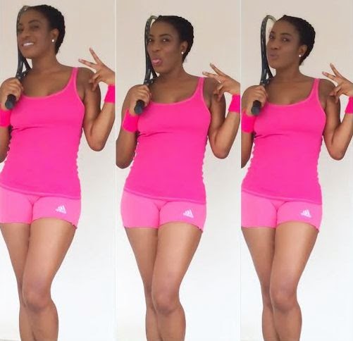 00 Actress Chike Ike puts her camel toe on display in new photo