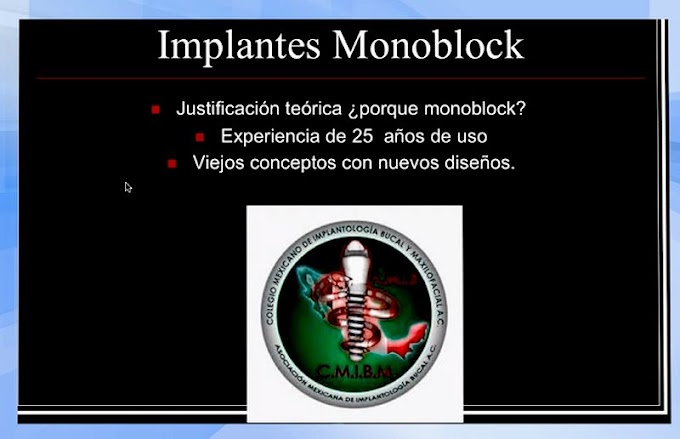 WEBINAR: Implantes Monoblock - Dr. Juan Bernardo Calcagno Giffoni