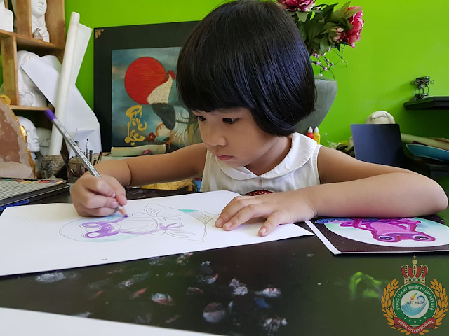 Lớp học hè môn vẽ tại Bình Thạnh TP HCM