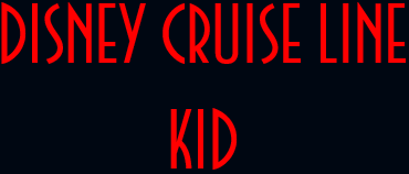Disney Cruise Line Kid