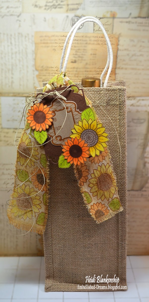 Embellished Dreams JustRite Papercraft Tutorial Tuesday DIY Burlap