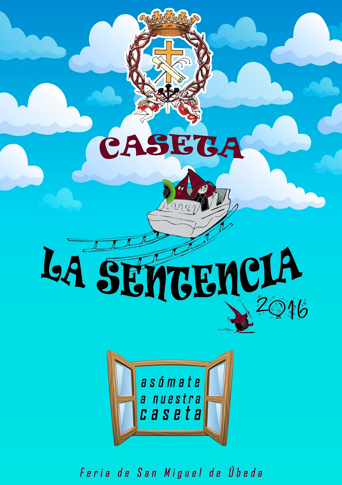 Hermandad de la Sentencia de Úbeda Cartel Caseta 