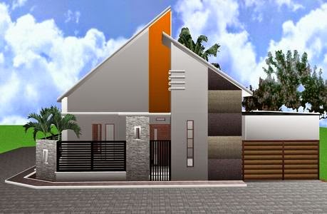 50 Contoh Model Atap Rumah Minimalis Modern Rumahku Unik