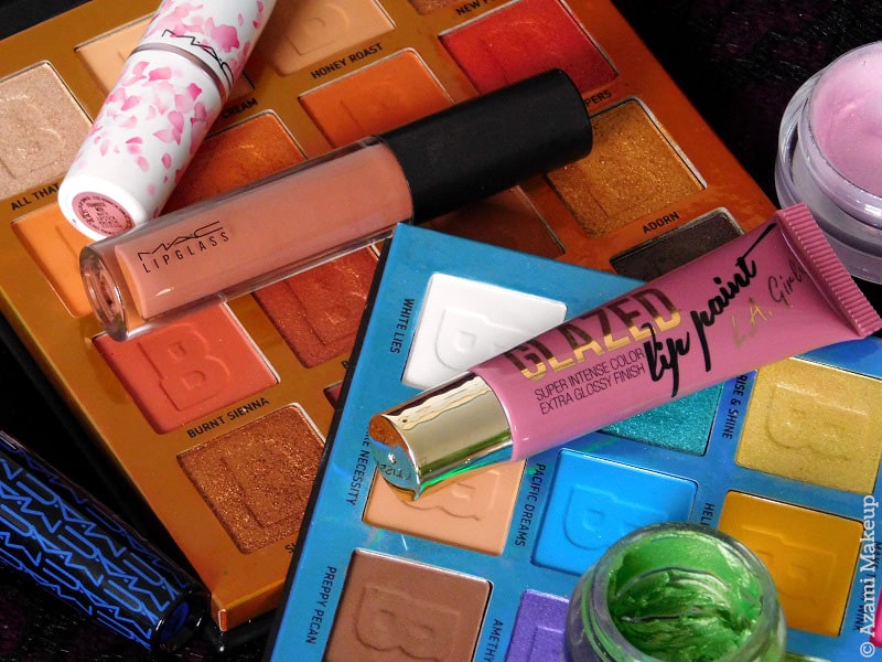 March 2019 Favorites | T is for Transformation Shaun-T Book - M.A.C. Cosmetics Boom Boom Bloom Framboise Moi & Cherry Mochi - BeautyBay Fiery & Bright Palette - L.A. Girl Glazed Lip Paint in Blushing & Glowin\' Up Jelly Highlighters - 3ina Metallic Cream Eyeshadow Review & Swatches