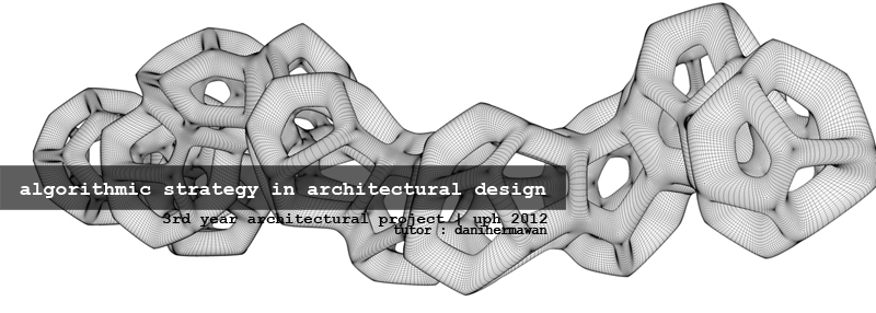 Algorithmic Strategy in Architectural Design