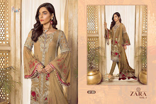Shree fab Zara vol 3 Pakistani Suits wholesaler