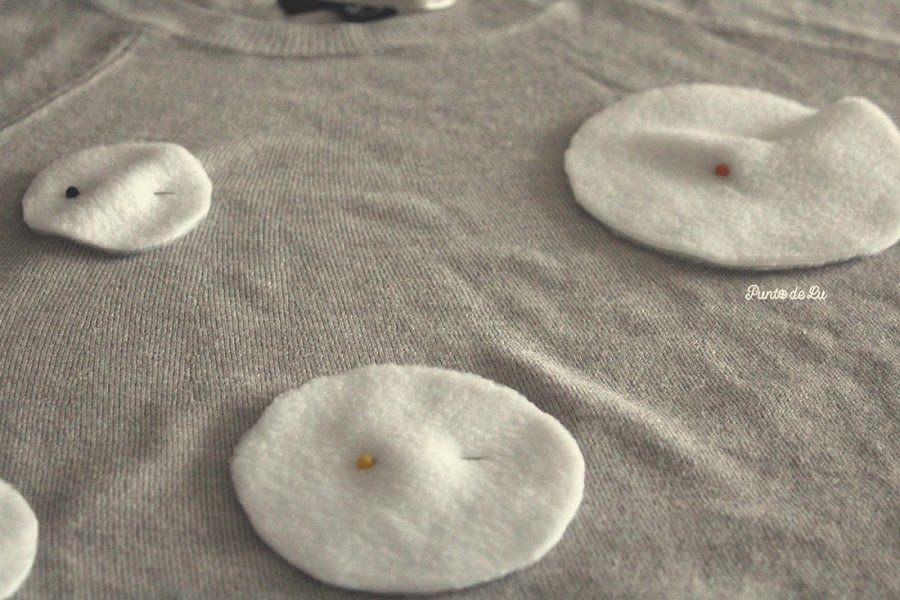 Customiza tu jersey con círculos de tela