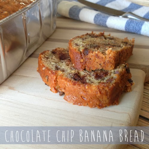 Occupation Housewife: Easy Chocolate Chip Banana Bread