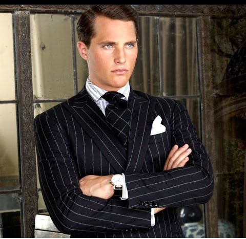 Dapperman101: A Suit Everyman Should Own - The Wide Chalk Stripe