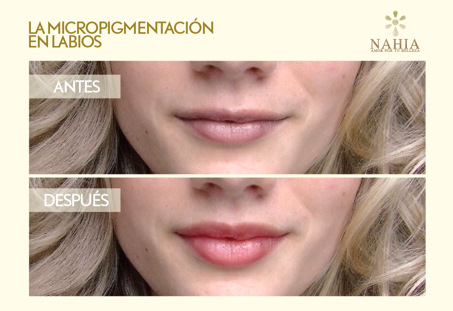 Nahia, Amor por tu belleza MAQUILLAJE PERMANENTE EN LABIOS