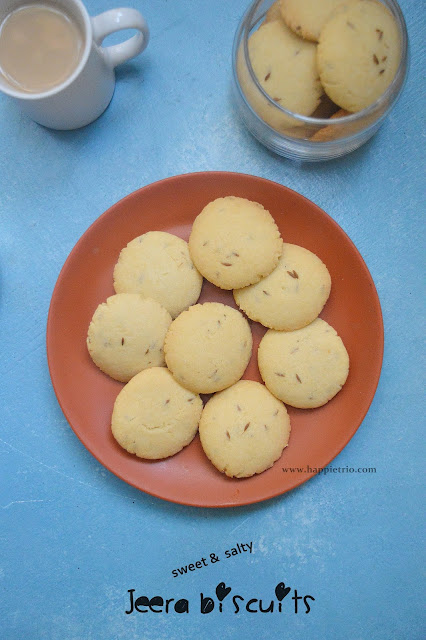 Jeera Biscuits  Recipe | Cumin Seed Biscuits Recipe 