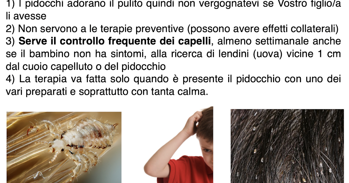 Il Dottor Ferrando Alberto Pidocchi Cosa Posso Fare Per Prevenire