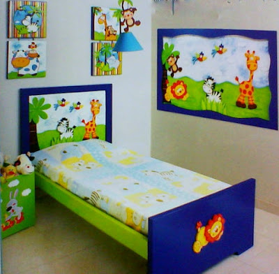 Dormitorios y Casa: Dormitorio Fiesta en la Selva