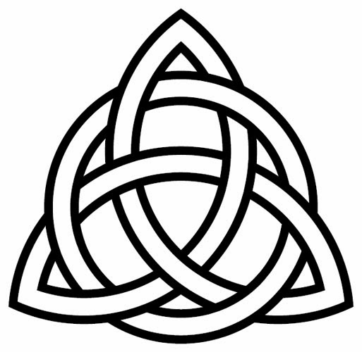 Knot Stencil Pictures - Opposite Look picture relating to Printable Celtic Stencils called Knot Stencil Illustrations or photos - Opposite Appear
